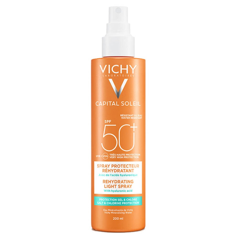 Vichy Capital Soleil Protetor Solar em Spray Antidesidratação FPS50+ 200ml