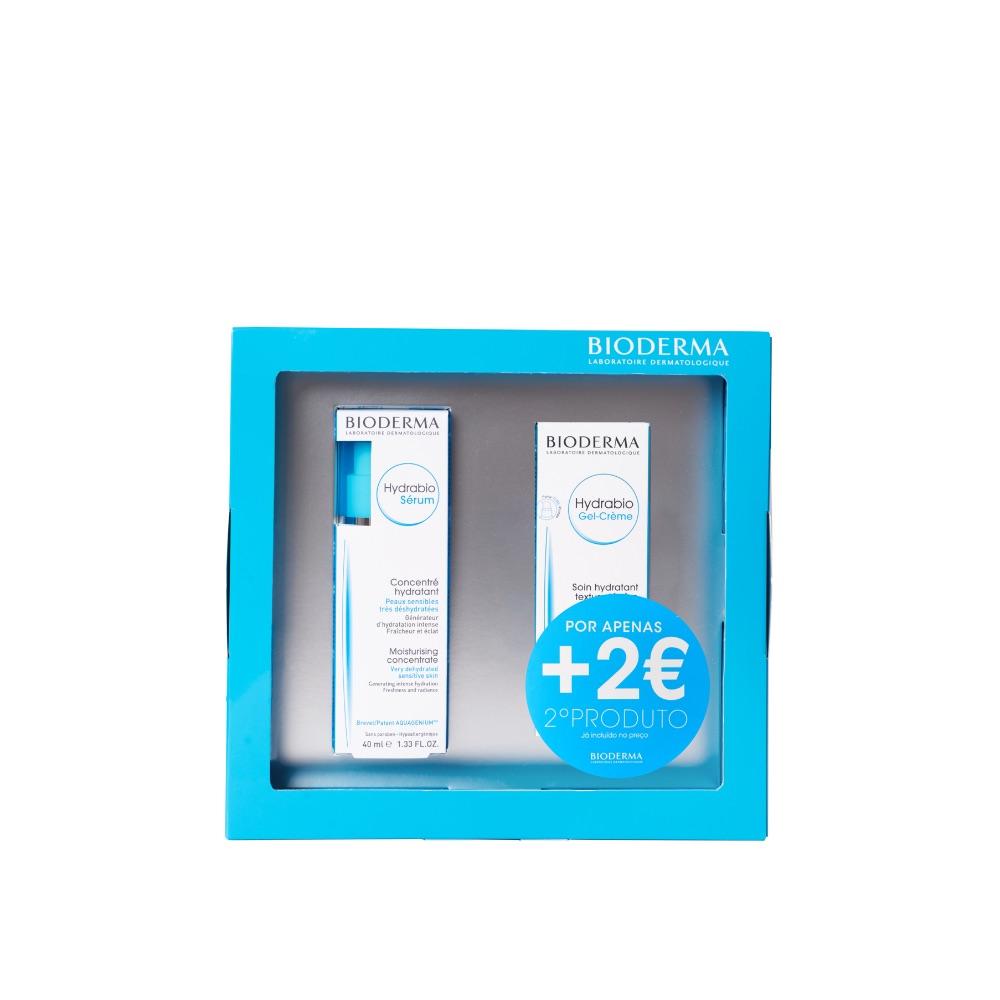 Bioderma Promo Pack: Bioderma Hydrabio Light Moisturising Care 40ml + Bioderma Hydrabio Serum Moisturising Concentrate 40ml