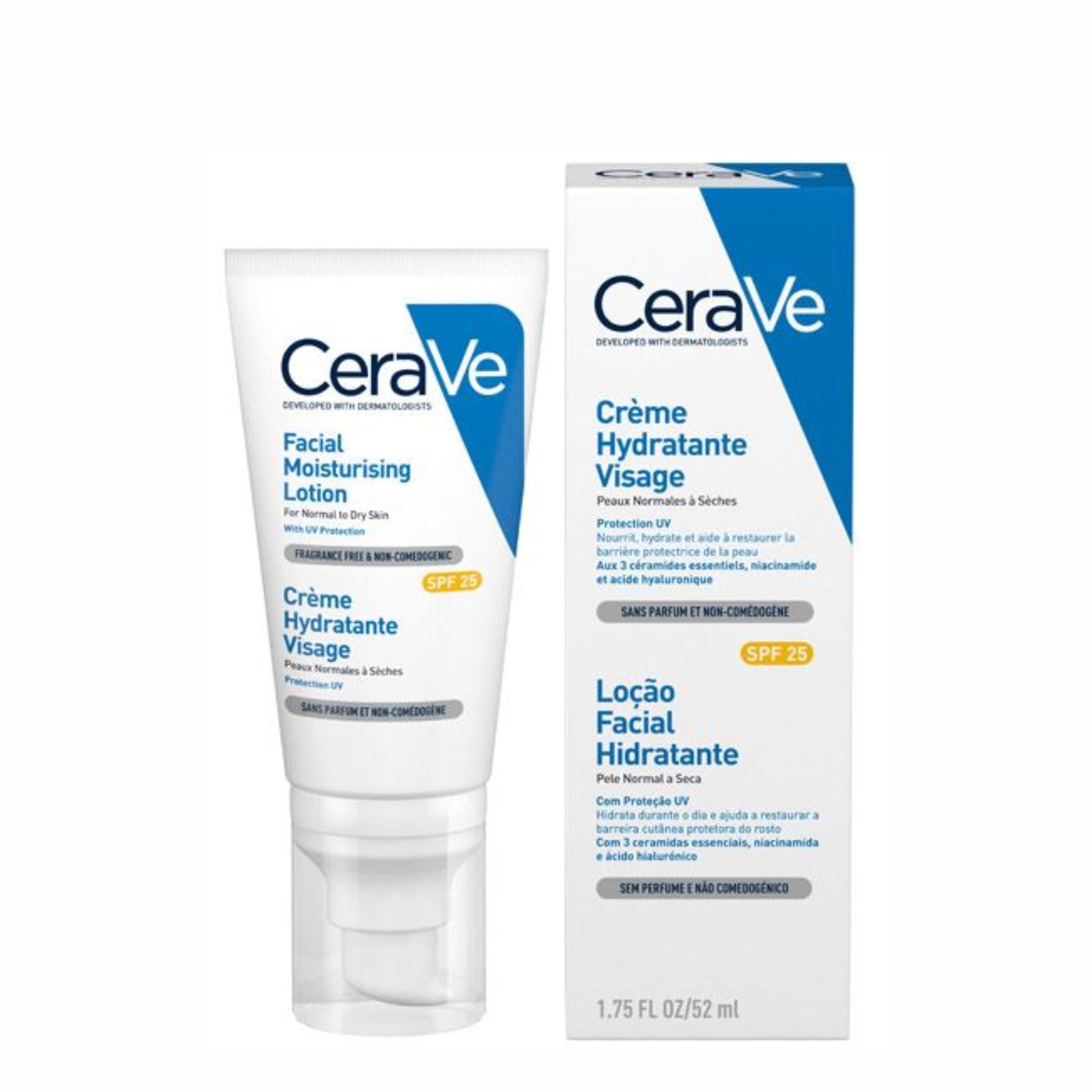 CeraVe Loção Facial Hidratante FPS25 52ml