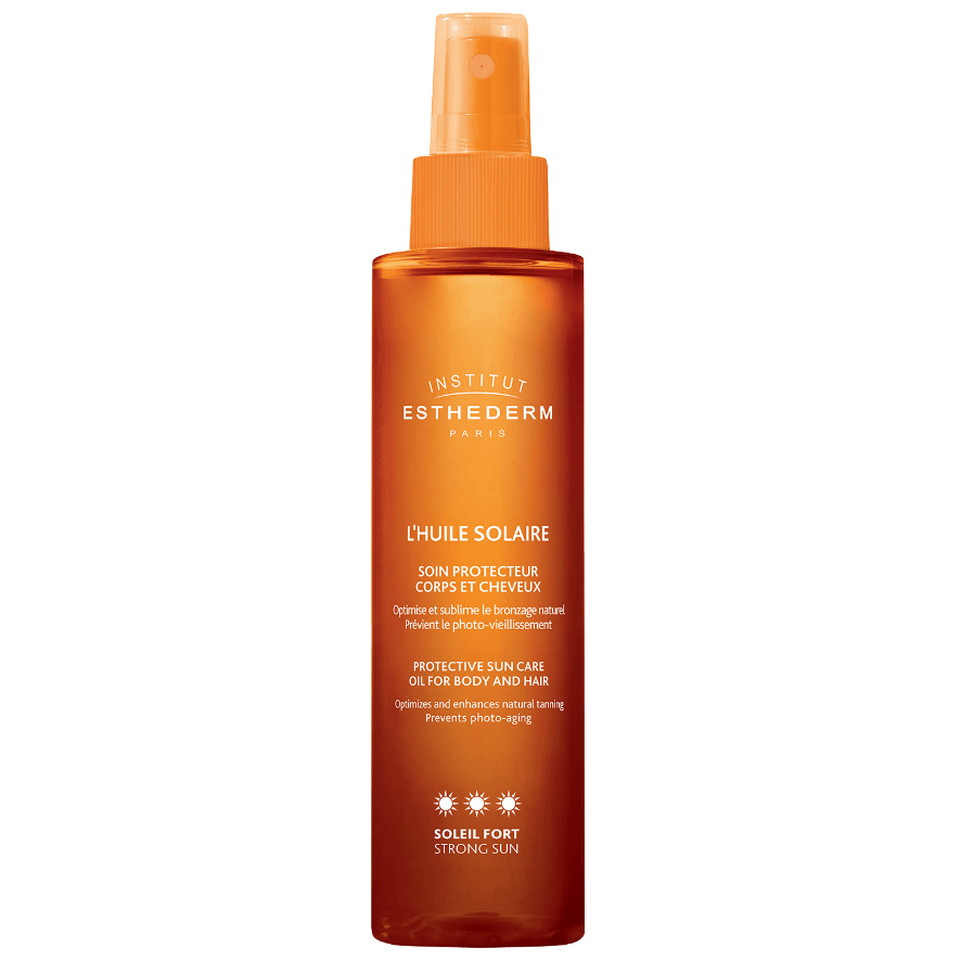 Esthederm Solaire Óleo Solar Protetor Corpo e Cabelo Sol Intenso 150ml