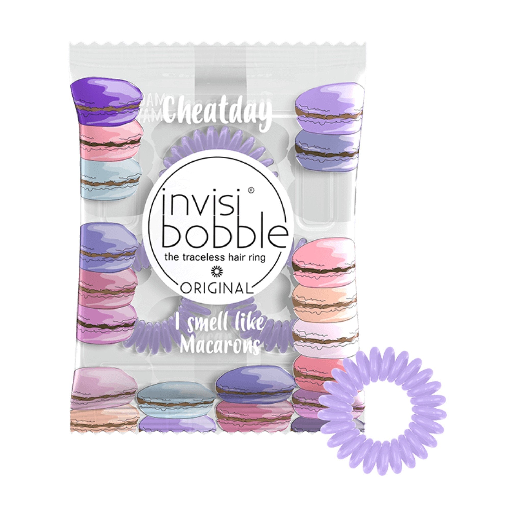 Invisibobble Elastico de Cabelo Cheat Day Macaron x3unidades