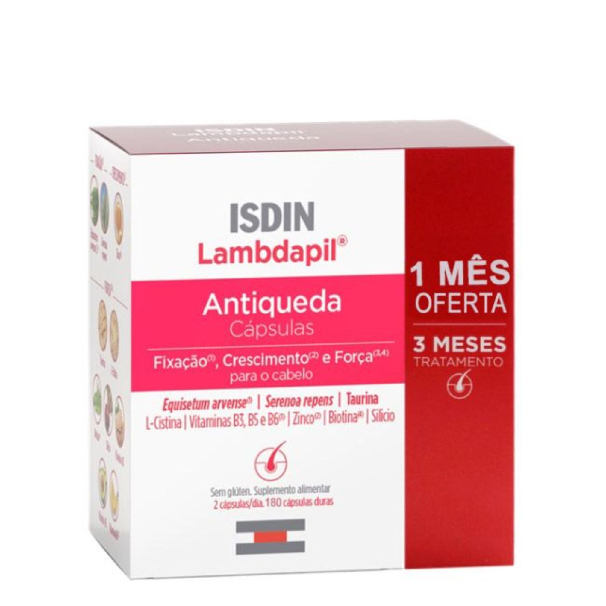 ISDIN Promo Pack: ISDIN Lambdapil Anti-Hair Loss Capsules x180