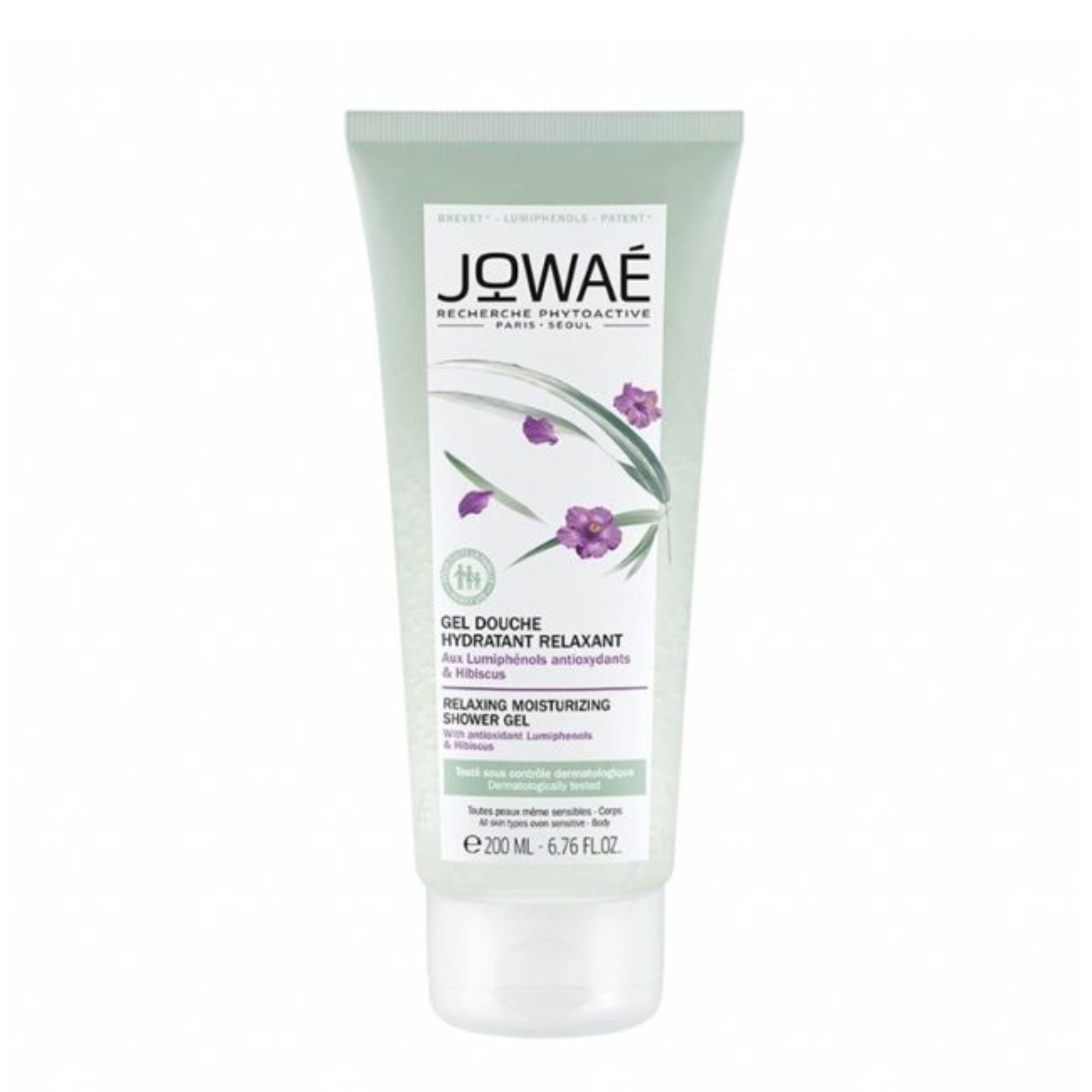 Jowaé Gel Banho Hidratante Relaxante Hibiscus 200ml