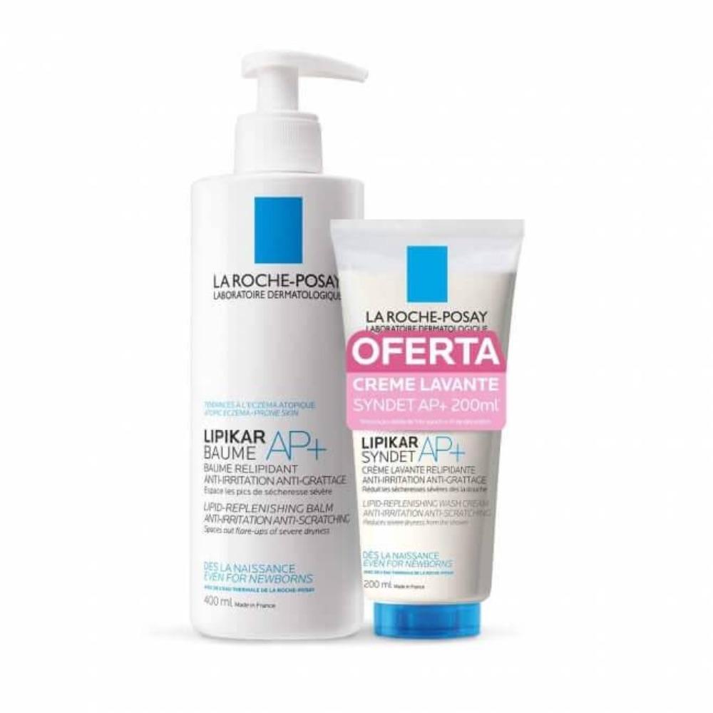 La Roche-Posay Promo Pack: La Roche-Posay Lipikar Syndet AP+ 400ml + 200ml