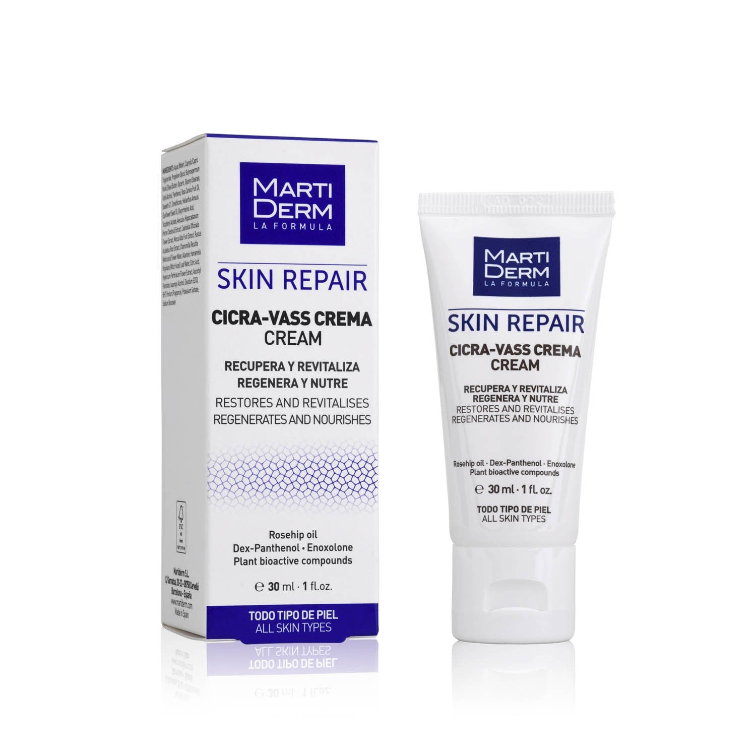 Martiderm Skin Repair Cicra-Vass Repairing Cream 30ml