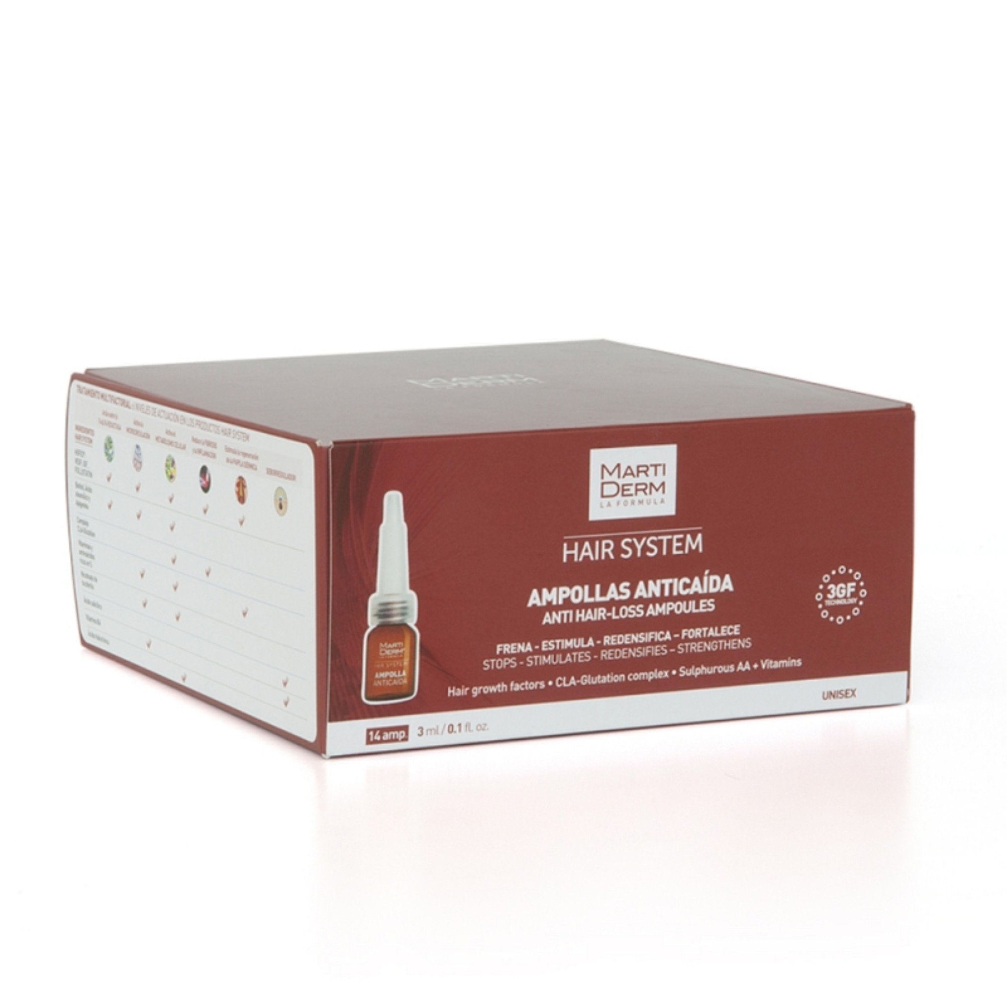 Martiderm Hair System Anti Hair-Loss Ampoules 14x3ml