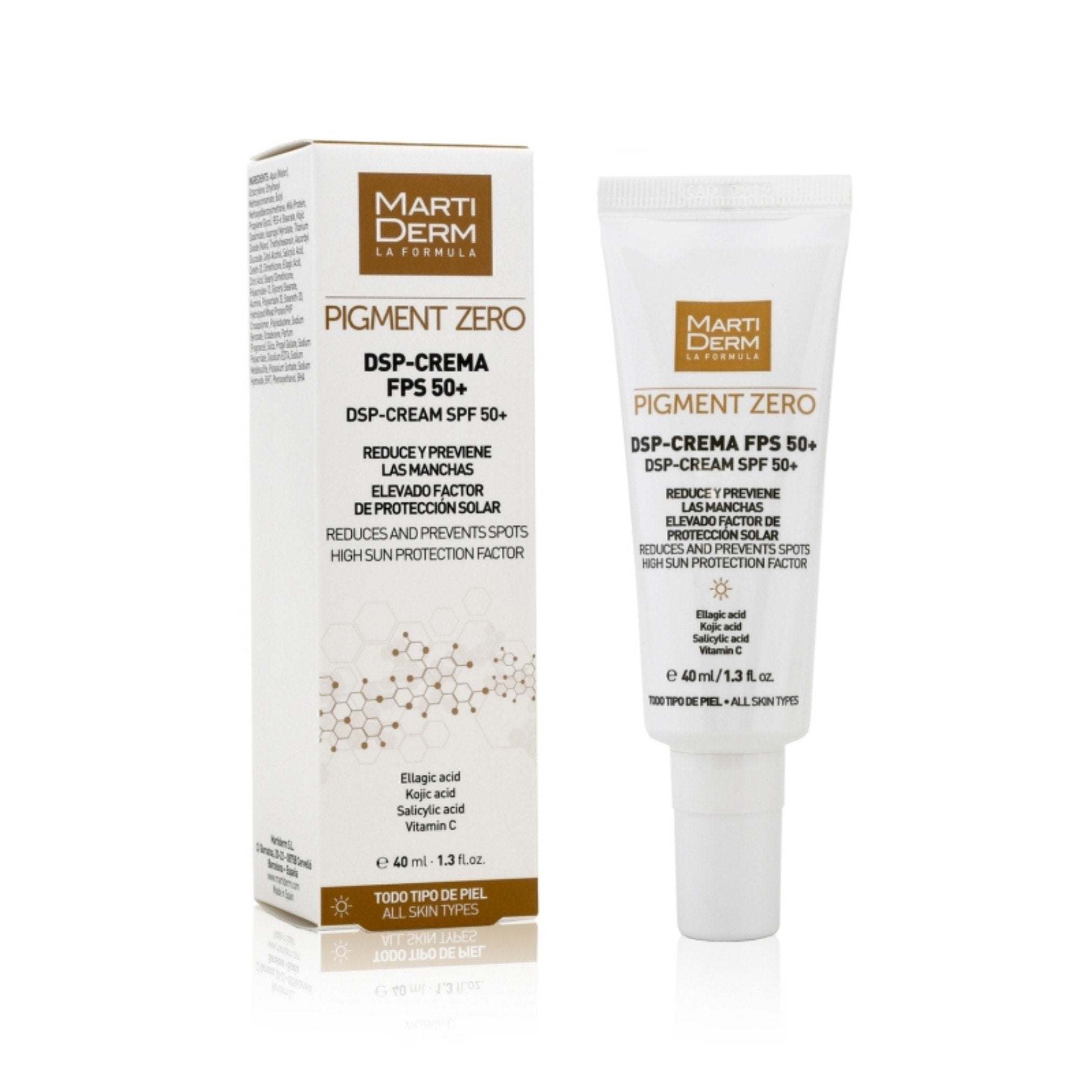 Martiderm Pigment Zero DSP-Cream SPF50+ 40ml