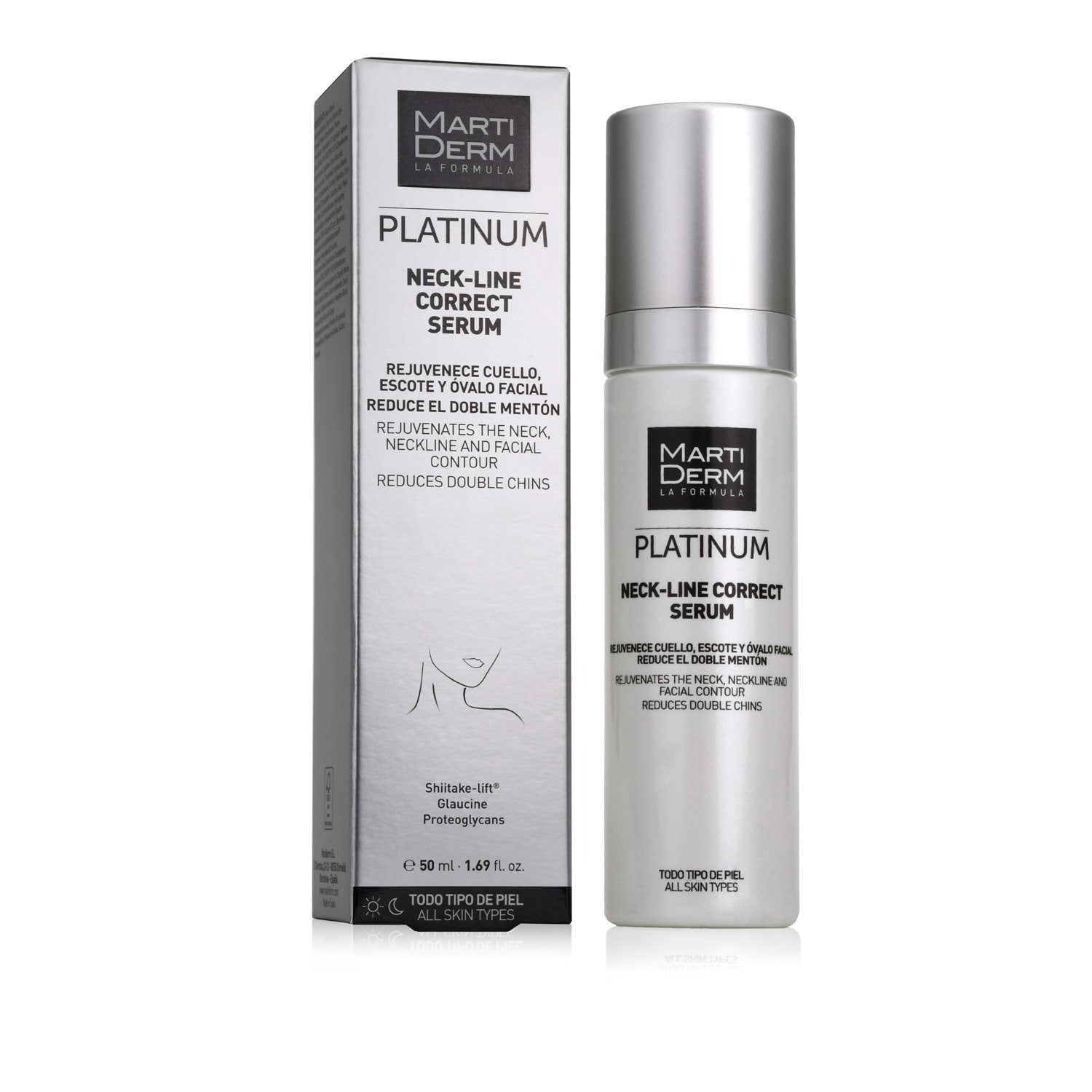 Martiderm Platinum Neck Line Correct Serum 50ml