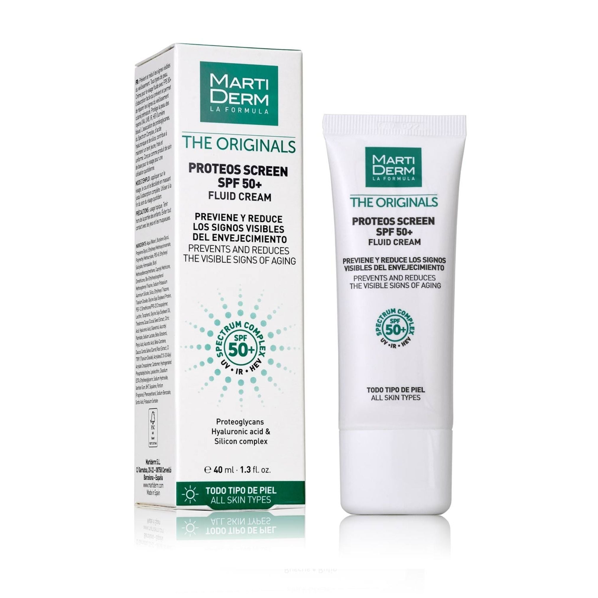 Martiderm The Originals Proteos Screen SPF50+ 40ml