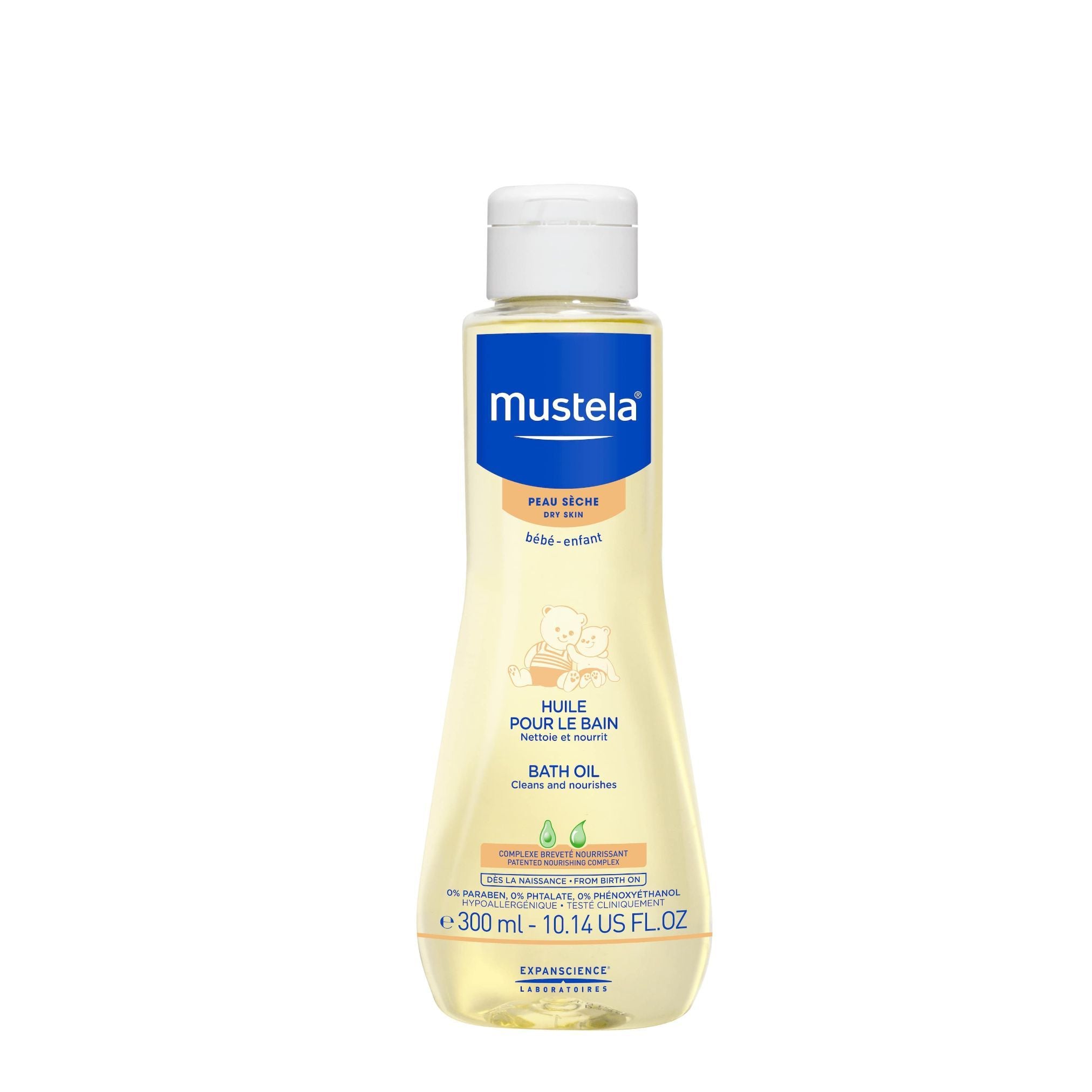 Mustela Bebé Óleo de Banho 300ml