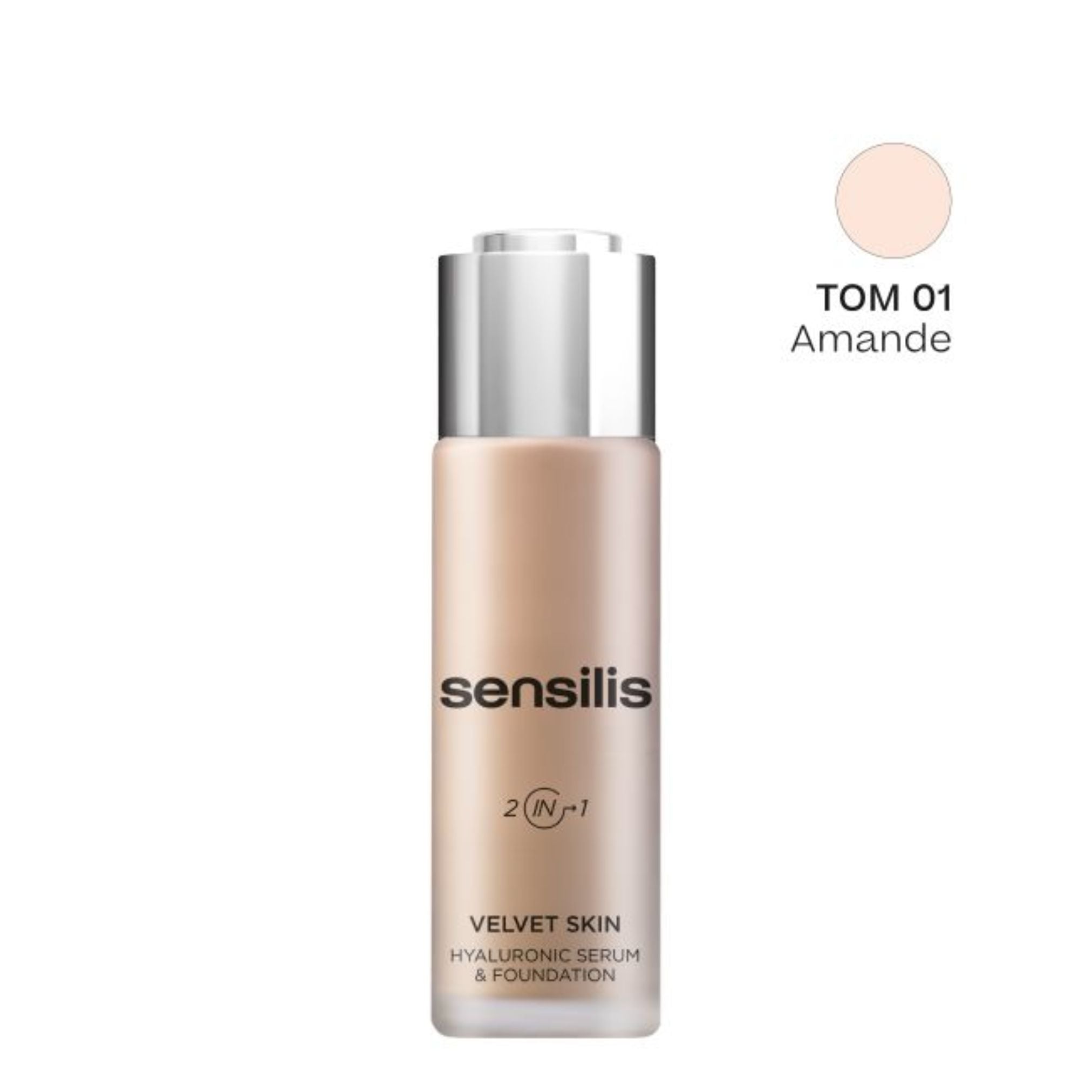 Sensilis Velvet Skin Foundation 01 Amande 30g