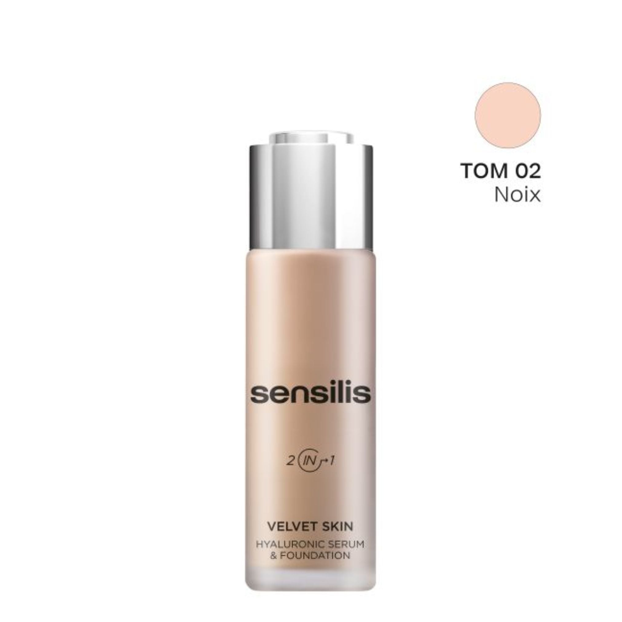 Sensilis Velvet Skin Foundation 02 Noix 30g