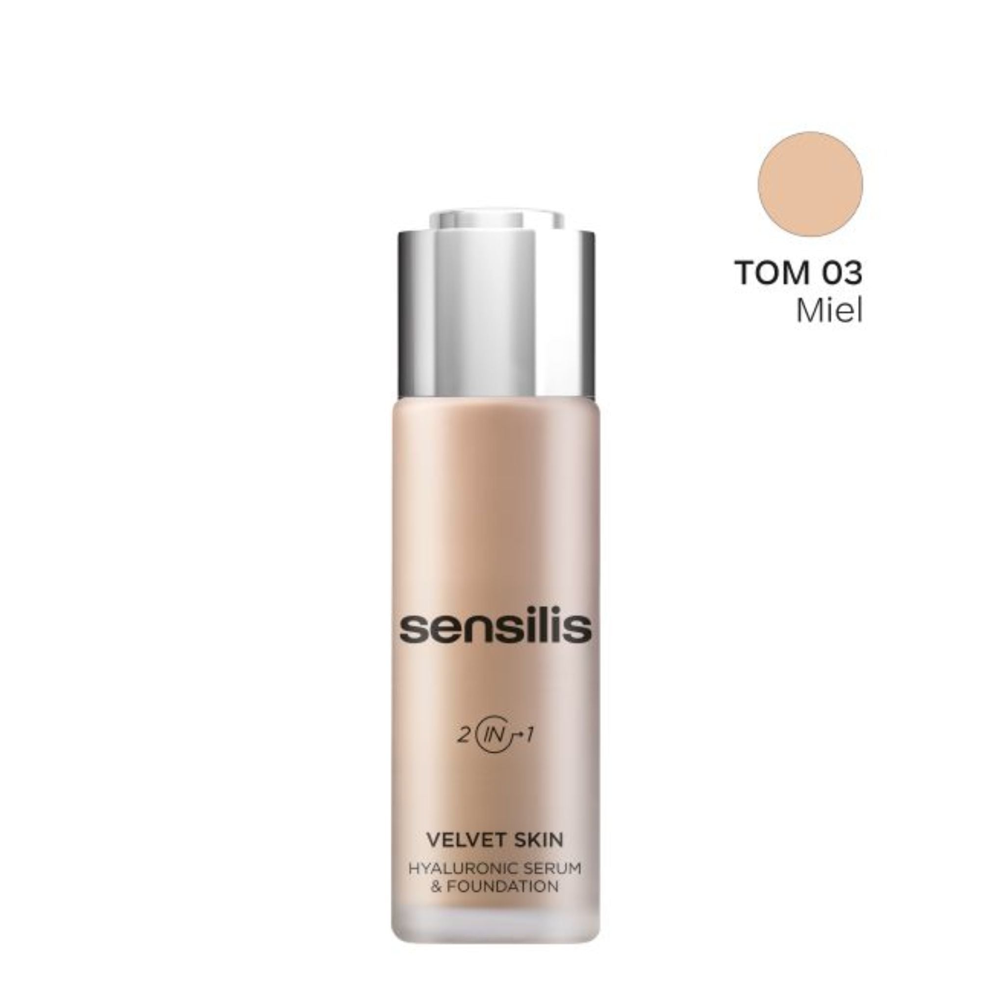 Sensilis Velvet Skin Foundation 03 Miel 30g