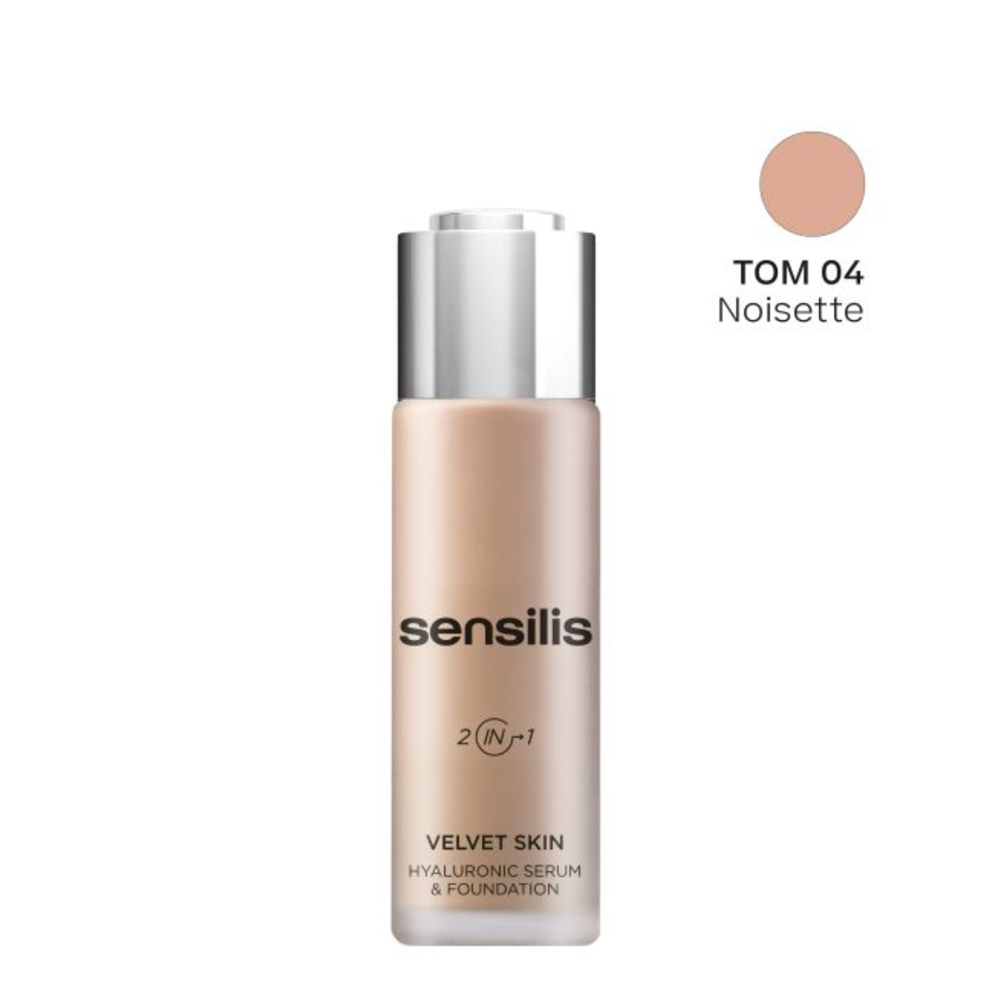 Sensilis Velvet Skin Foundation 04 Noisette 30g