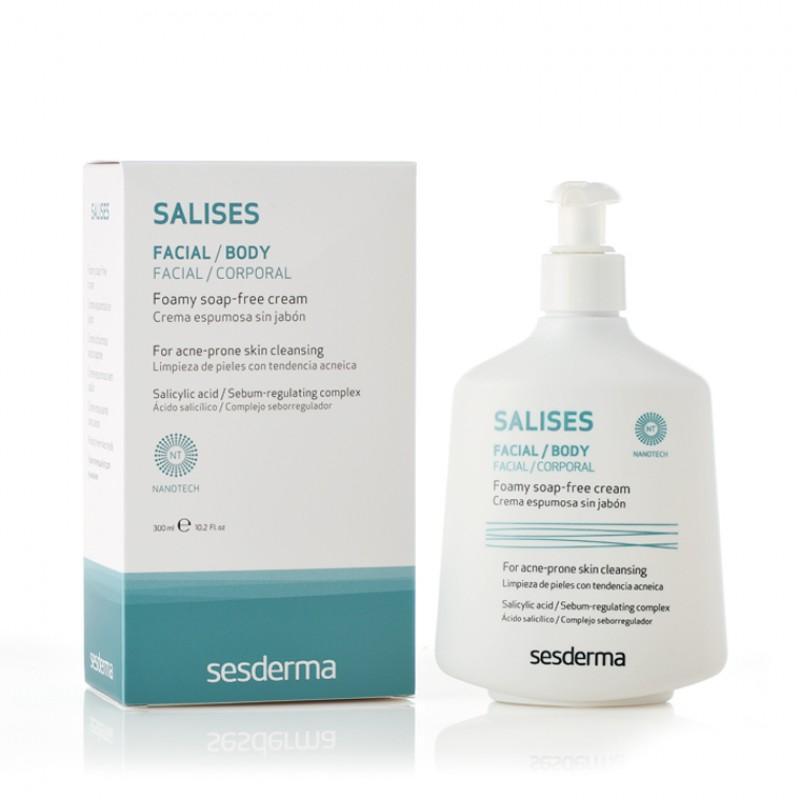 Sesderma Salises Foamy Soap-Free Cleanser Cream 300 ml