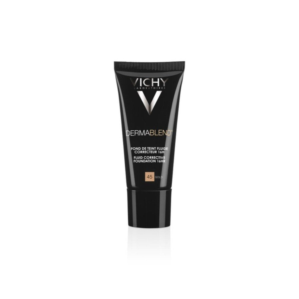 Vichy Dermablend Base Corretora Fluida 45 Gold 30ml