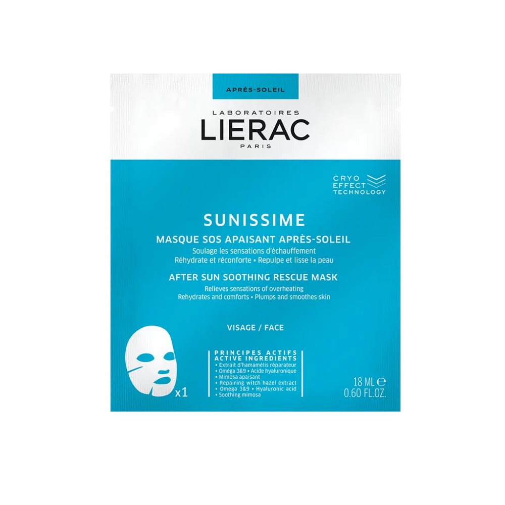 Lierac Sunissime Máscara SOS Pós-Solar 18ml x1