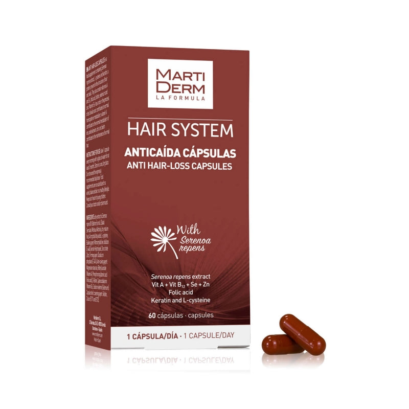 Martiderm Hair System Anti Hair-Loss Capsules x60