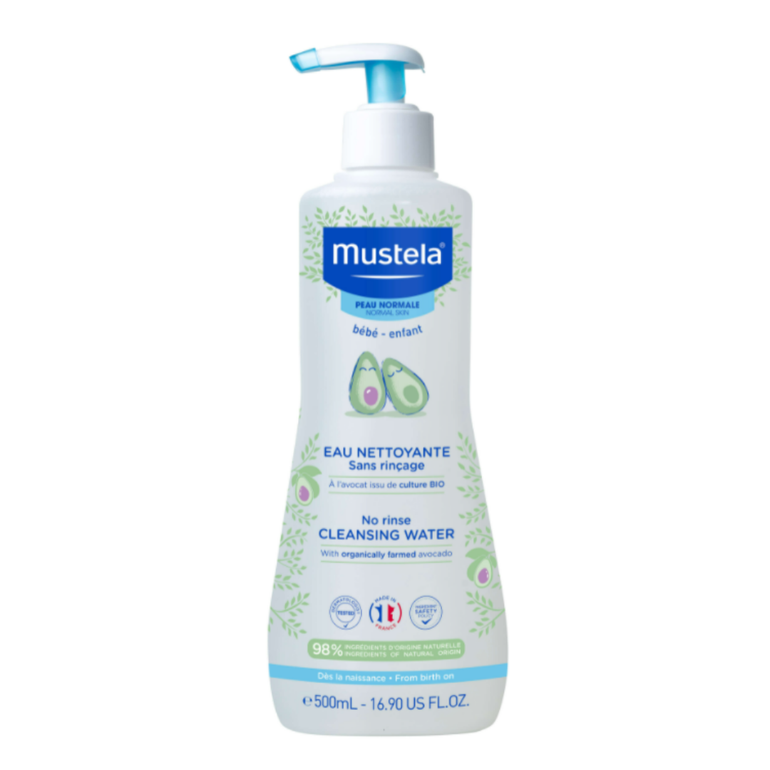 Mustela Baby Cleansing Water No Rinse 500ml