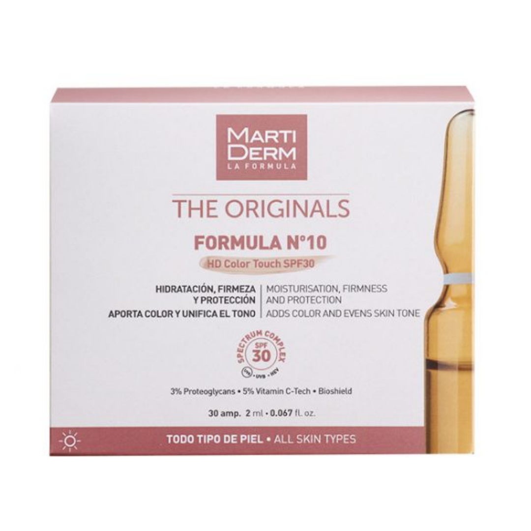 Martiderm The Originals Formula Nº10 HD Color Touch SPF30 30x2ml