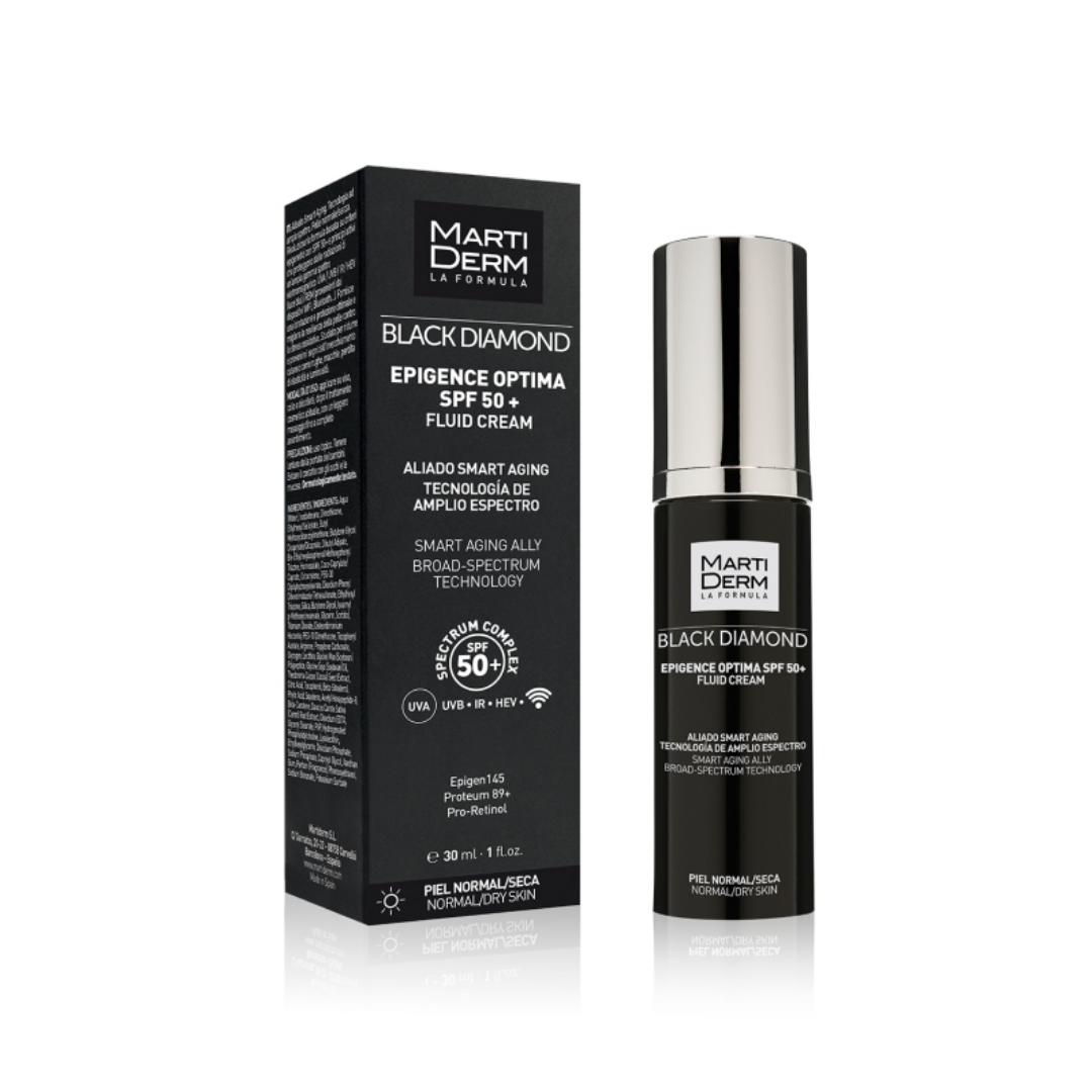 Martiderm Black Diamond Epigence Optima FPS50+ Creme Fluido 30ml