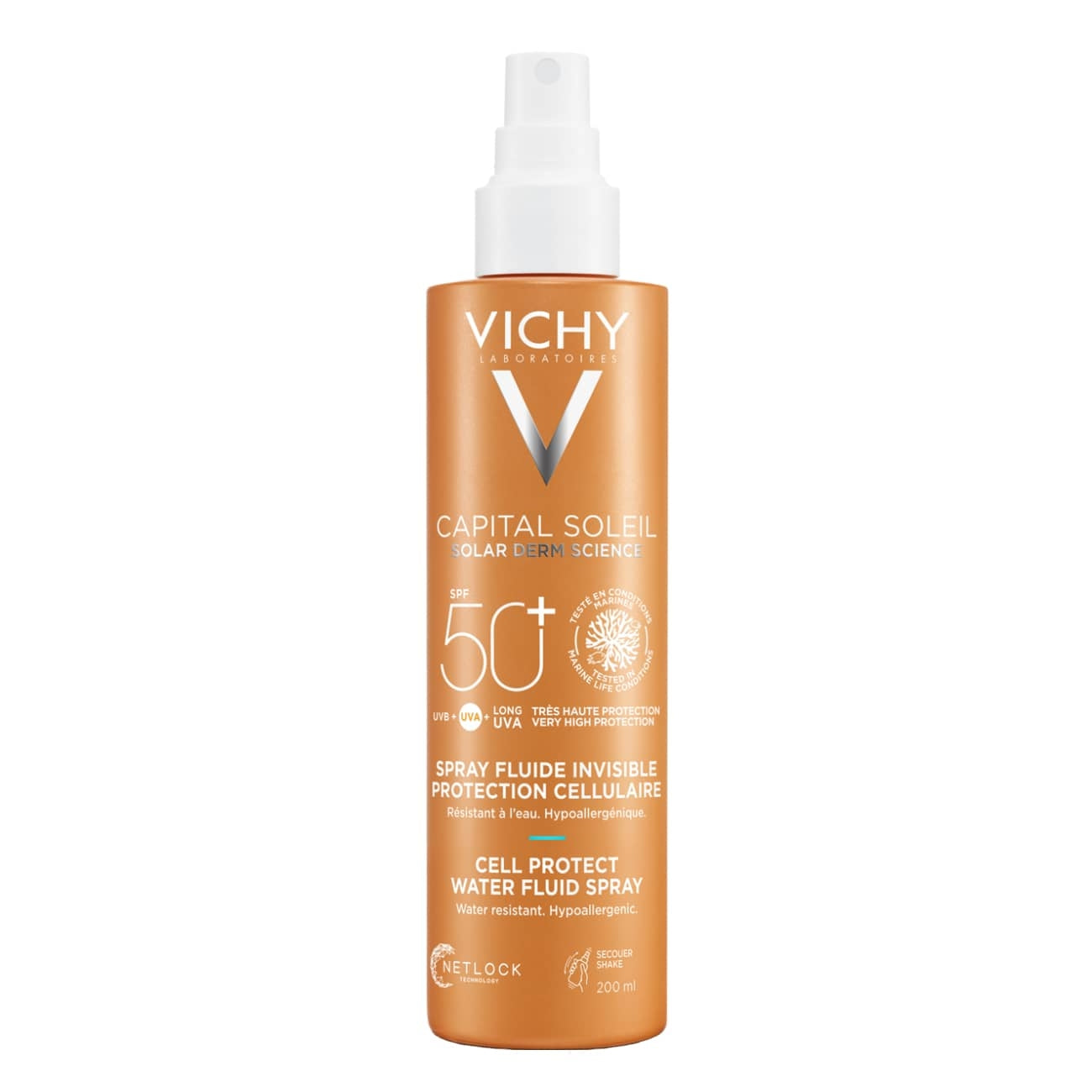 Vichy Capital Soleil Solar Derm Science SPF50+ Invisible Spray 200ml