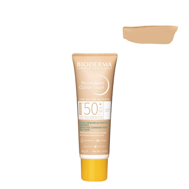 Bioderma Photoderm Cover Touch Mineral SPF50+ Light 40g