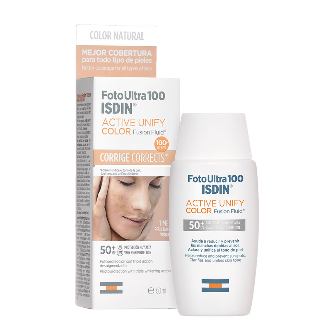 ISDIN FotoUltra 100 Active Unify Color Fusion Fluid FPS50+ 50ml