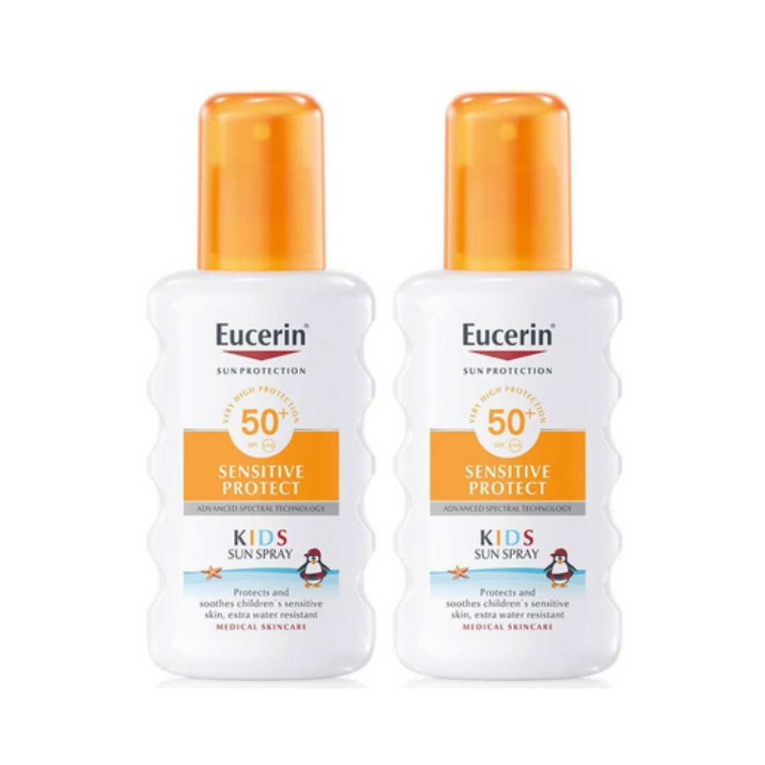 Eucerin Pack Promocional: Eucerin Spray Solar Crianças FPS50+ 2x200ml