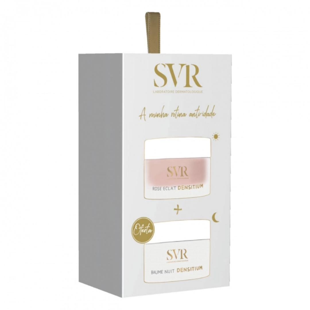 SVR Coffret Densitium Rose Eclat Revitalizing and illuminating 50 ml with Free SVR Densitium Redensifying Night Balm 50ml