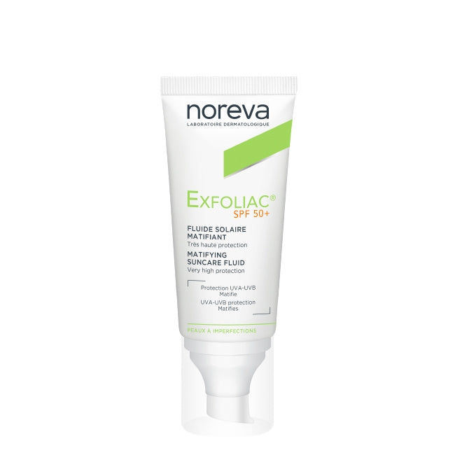 Noreva Exfoliac Suncare Fluid SPF50+ 40ml