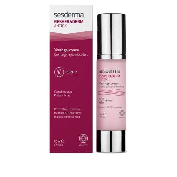 Sesderma Resveraderm Creme Gel Antioxidante Pele Mista 50ml