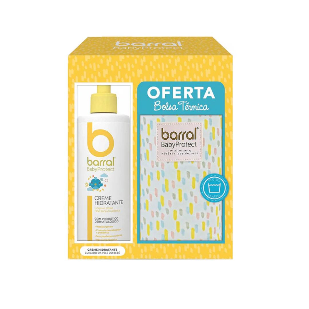 Barral BabyProtect Creme Hidratante 400ml + Oferta Bolsa Térmica