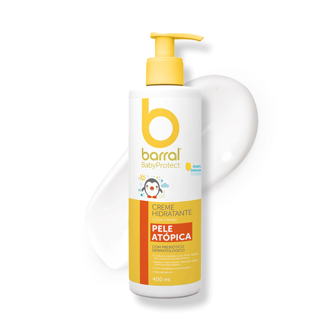 Barral BabyProtect Creme Hidratante para Pele Atopica 400ml