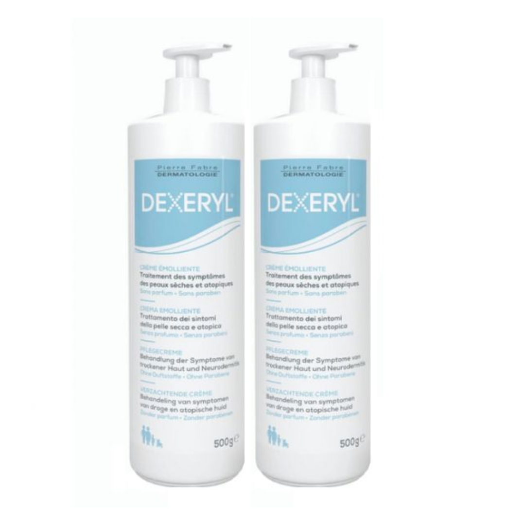 Dexeryl Emollient Cream 2x500ml