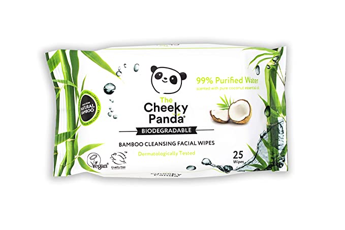 Cheeky Panda Toalhitas Desmaquilhantes Aroma Côco x25