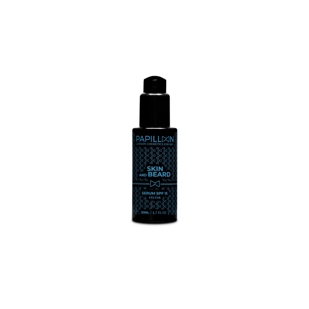 Papillon Skin and Beard Serum SPF15 50ml