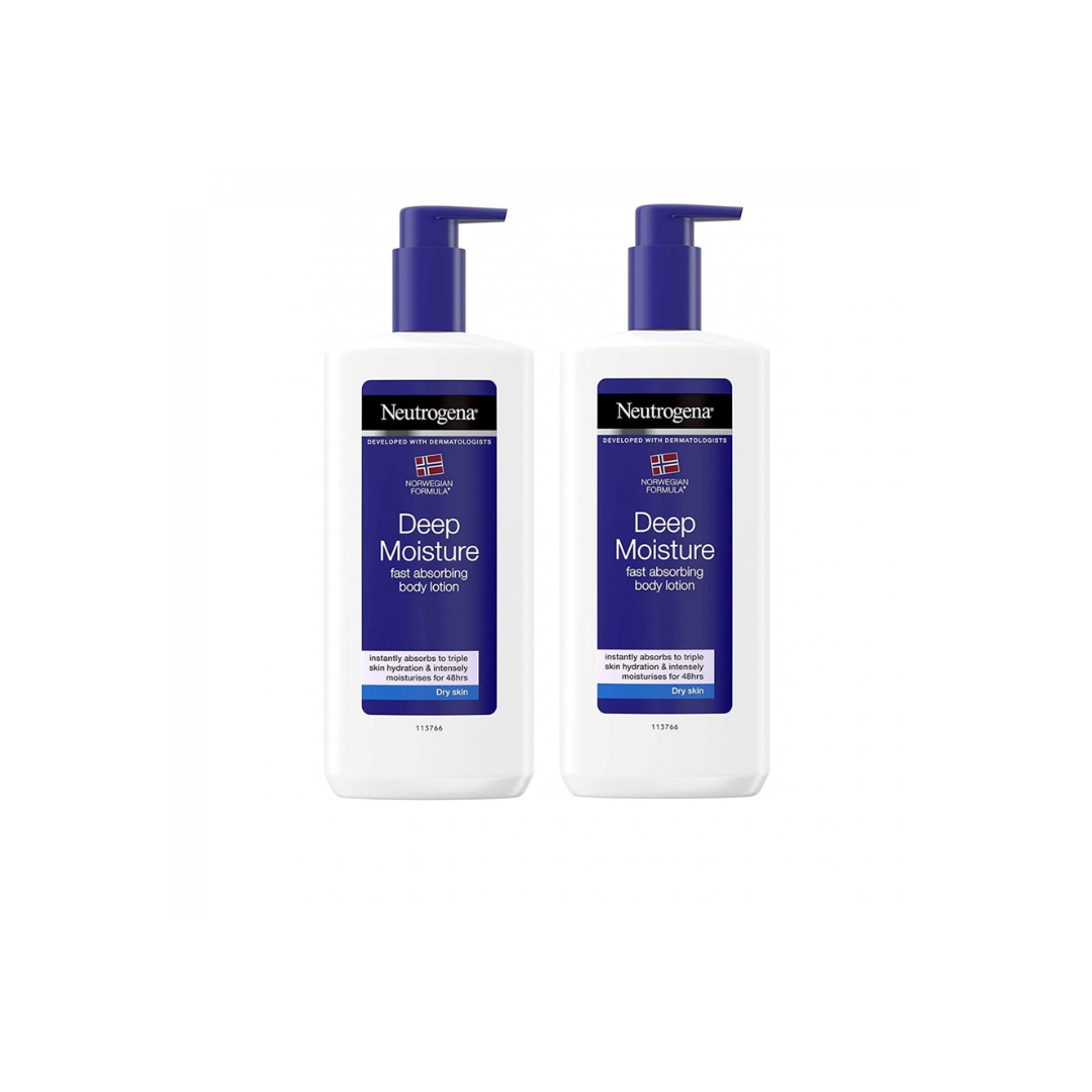 Neutrogena Promo Pack: Neutrogena Deep Moisture Body Lotion 2x750ml