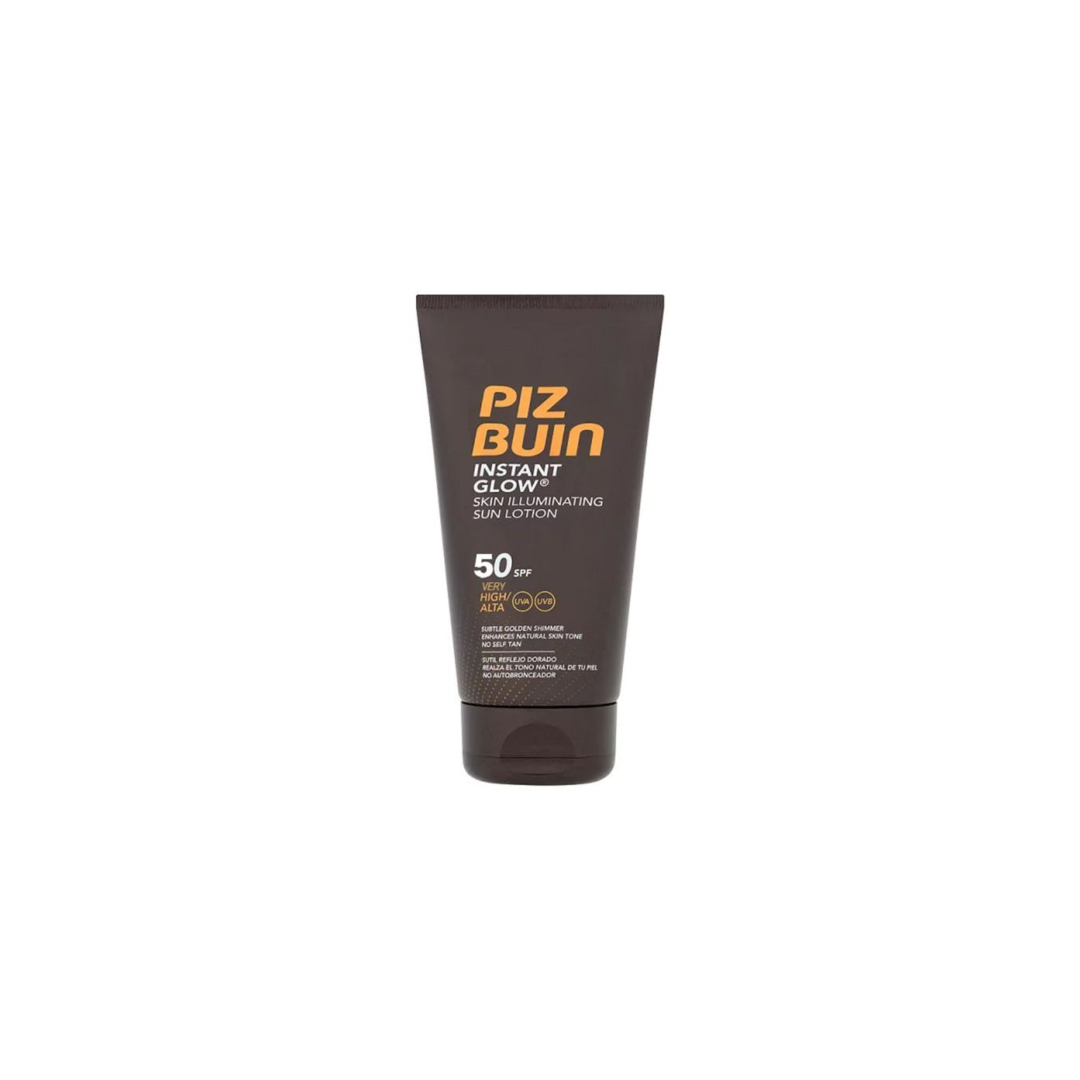 Piz Buin Instant Glow Skin Illuminating Sun Lotion SPF50 150ml