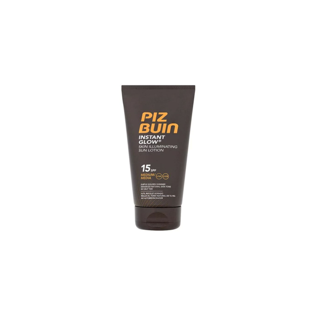 Piz Buin Instant Glow Skin Illuminating Sun Lotion SPF15 150ml