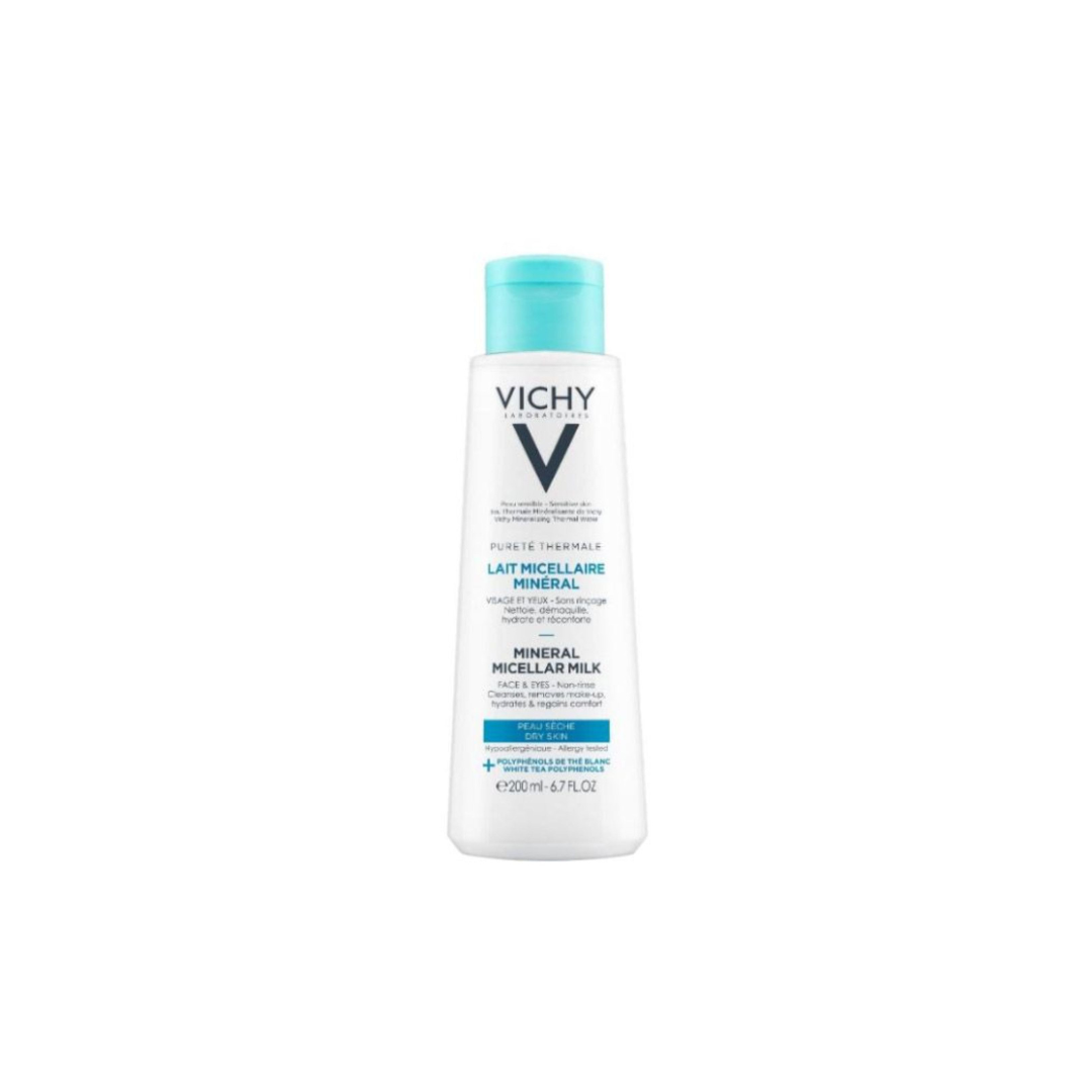 Vichy Pureté Thermale Mineral Micellar Milk Dry Skin 200ml