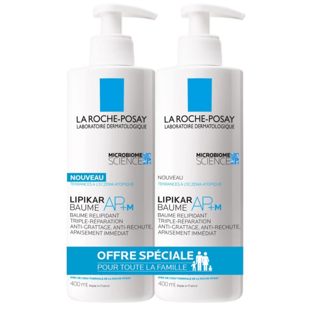 La Roche-Posay Pack Promocional: La Roche-Posay Lipikar Baume AP+M 2x400ml