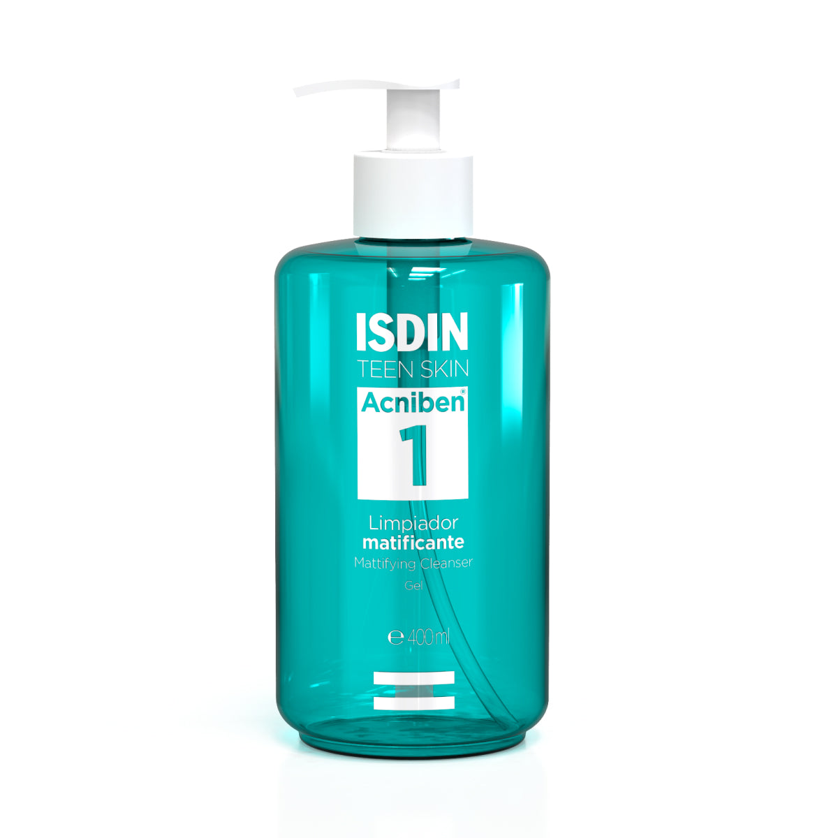 ISDIN Teen Skin Acniben 1 Mattifying Cleanser Gel 400ml