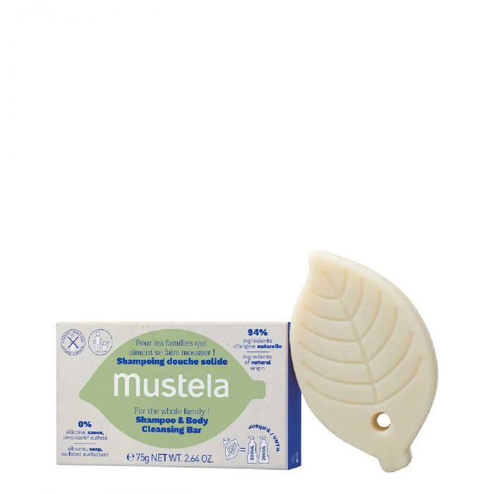 Mustela Champô Sólido Cabelo e Corpo 75g