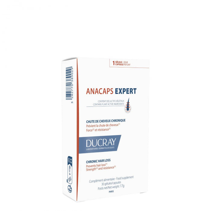 Ducray Anacaps Expert Chronic Hair Loss 30 Capsules