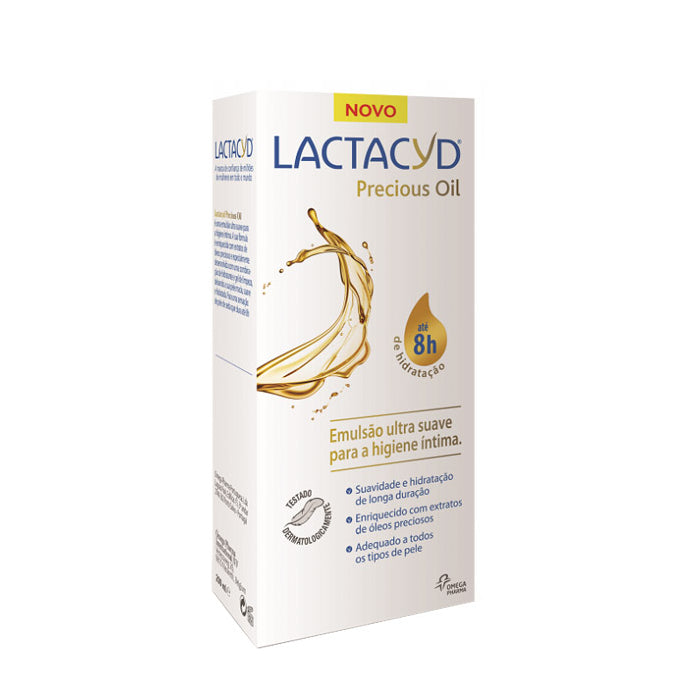 Lactacyd Precious Oil Ultra Emulsão Suave Higiene Íntima 200ml