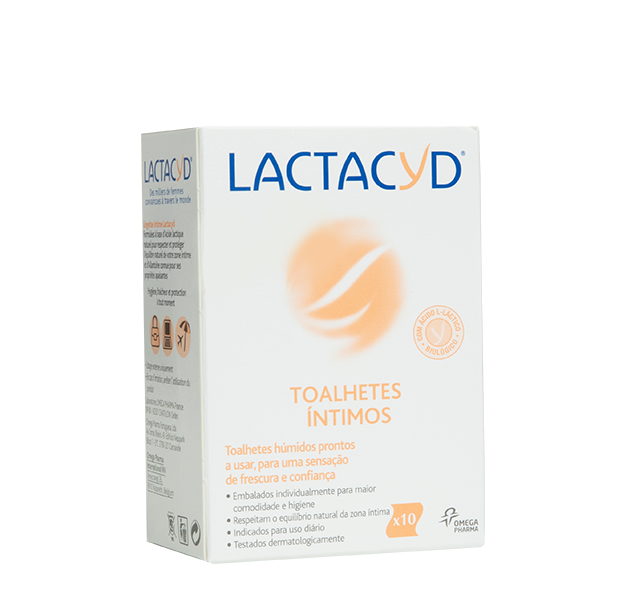 Lactacyd Intimate Hygiene Wipes x10