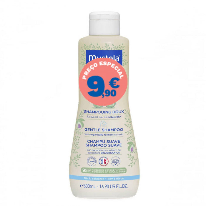 Mustela Bebé Champô Suave 500ml Preço Especial