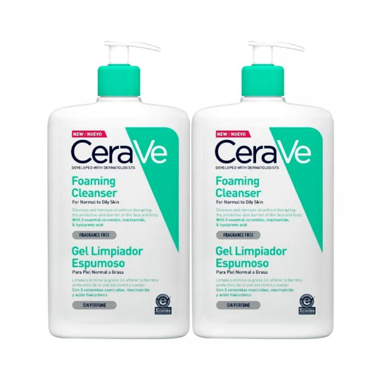 CeraVe Gel Espuma de Limpeza 2x473ml