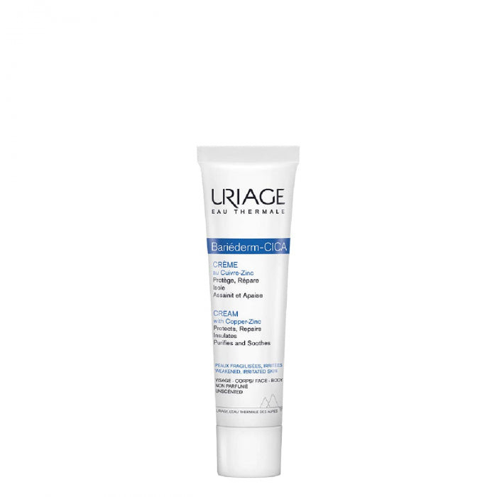 Uriage Bariéderm Repairing Cica-Cream with Cu-Zn 100ml